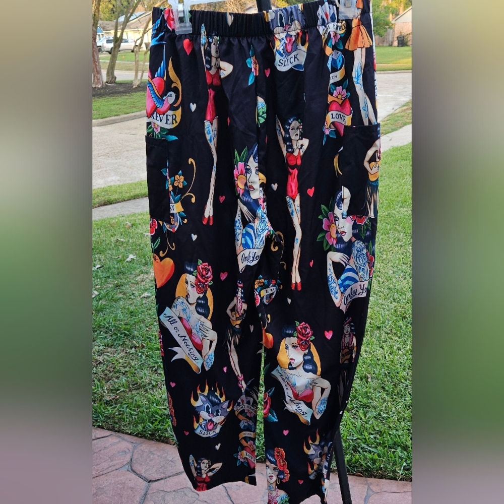 Tattoo Art Print Pants